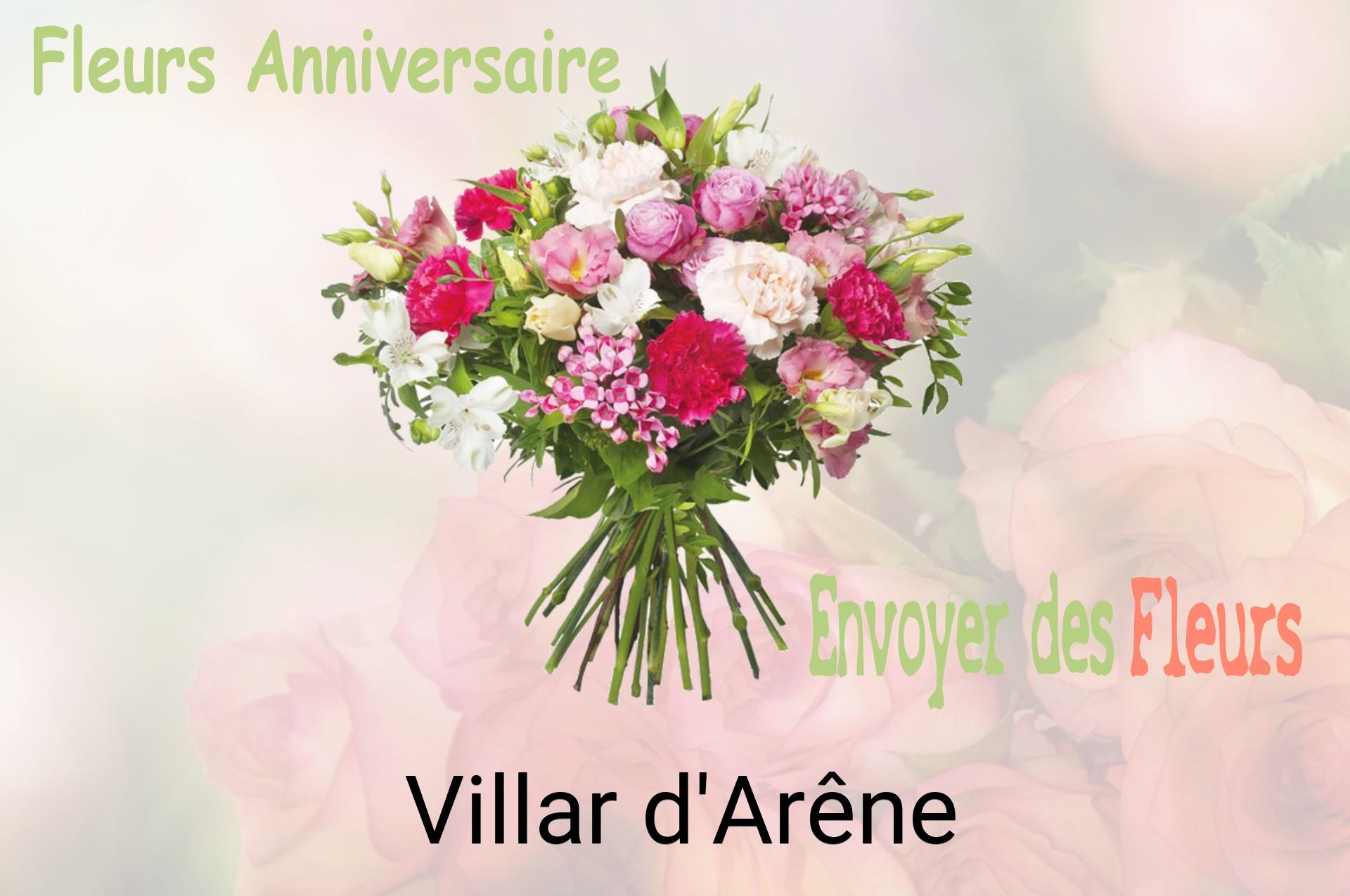 Bouquet de fleurs d’anniversaire livré à Villar-d'Arêne
